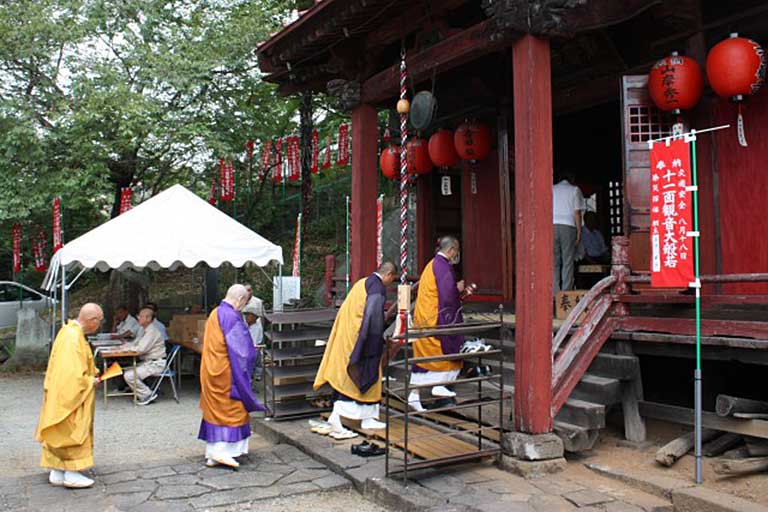 Yearly Festival of Sakura Kannon